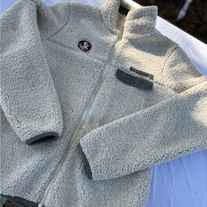Columbia Cream Sherpa FSU Jacket